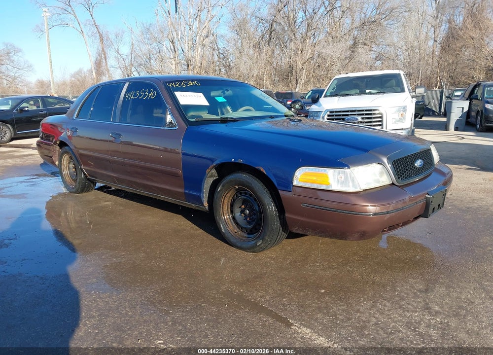 2000 FORD CROWN VICTORIA POLICE INTERCEPTOR VIN: 2FAFP71WXYX206088