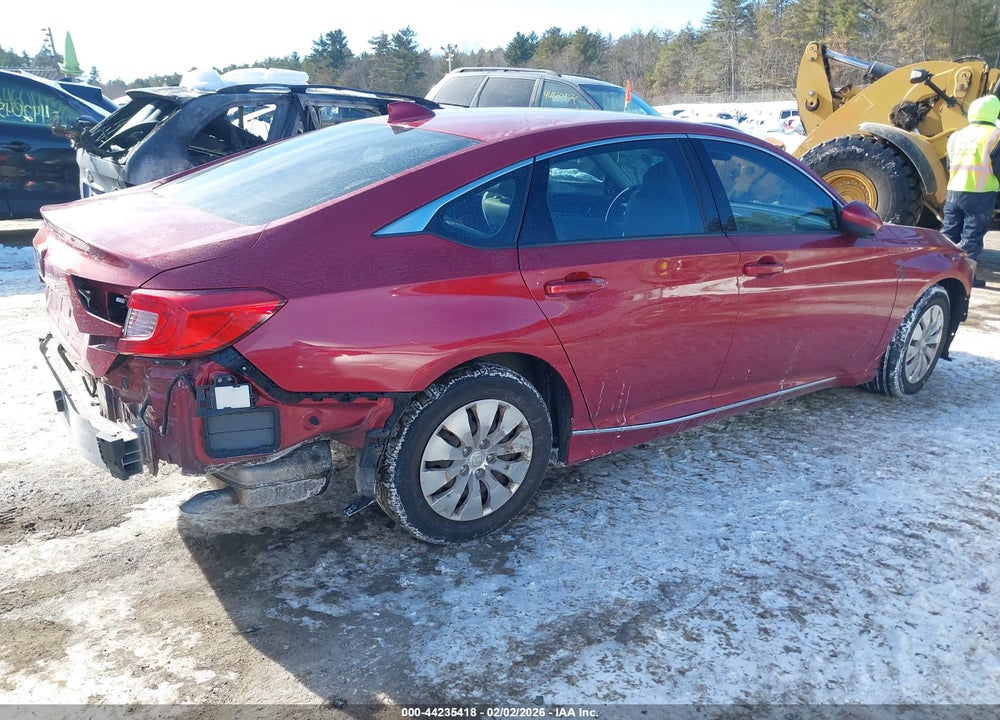 2018 HONDA ACCORD EX VIN: 1HGCV1F40JA220525