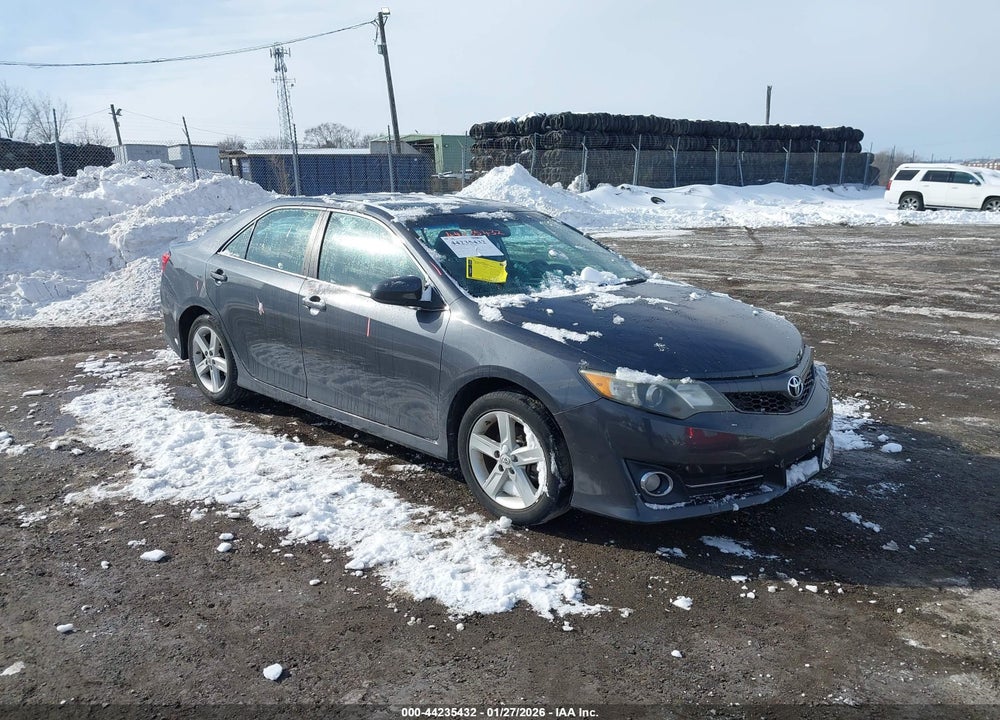 2012 TOYOTA CAMRY SE VIN: 4T1BF1FK5CU013809