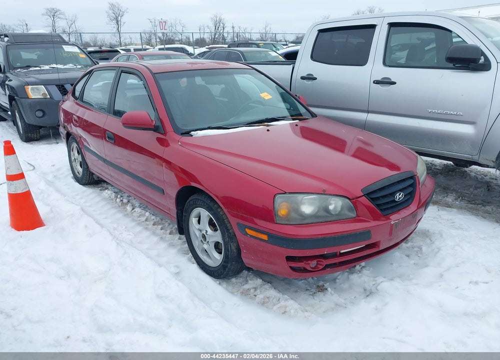 2004 HYUNDAI ELANTRA GT VIN: KMHDN56D24U112917