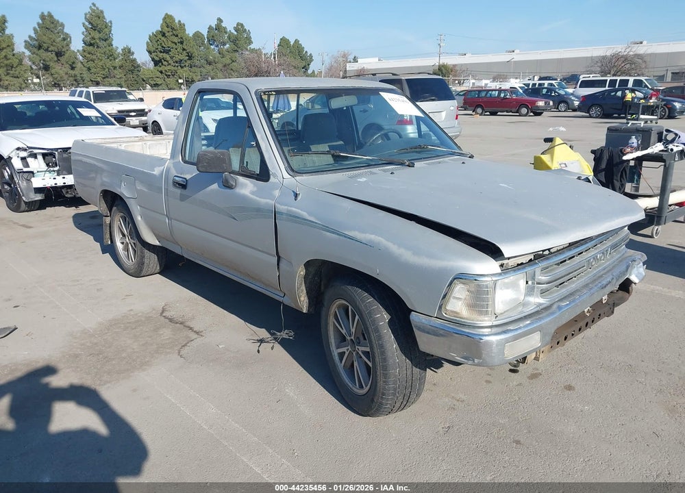 1991 TOYOTA PICKUP 1/2 TON SHT WHEELBASE DLX VIN: JT4RN81PXM5129973