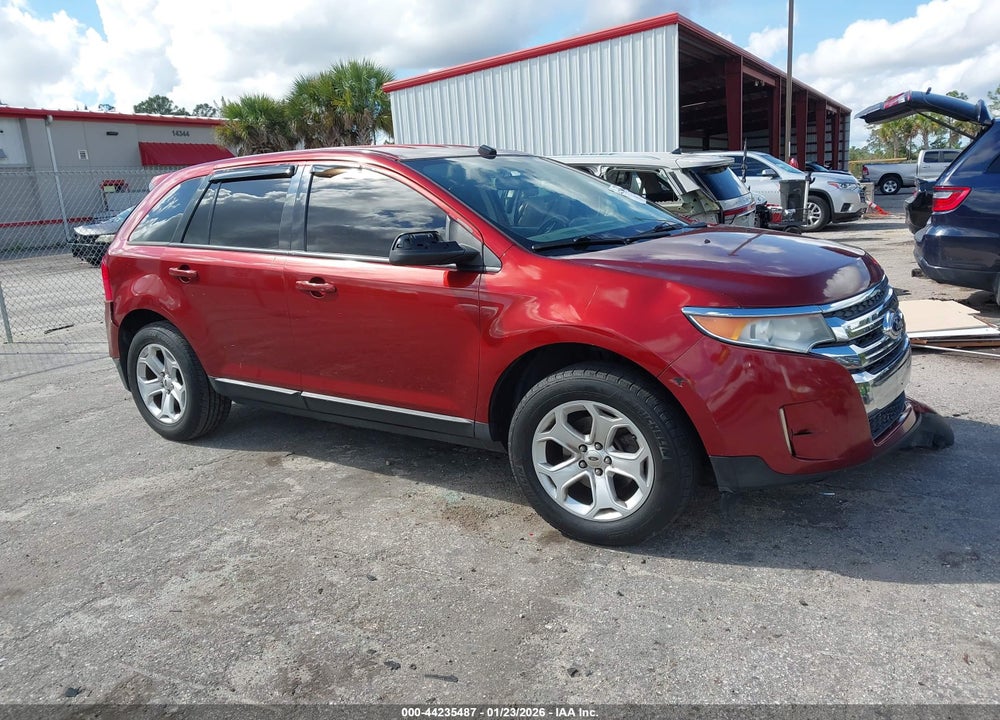 2014 FORD EDGE SEL VIN: 2FMDK3JCXEBB52780