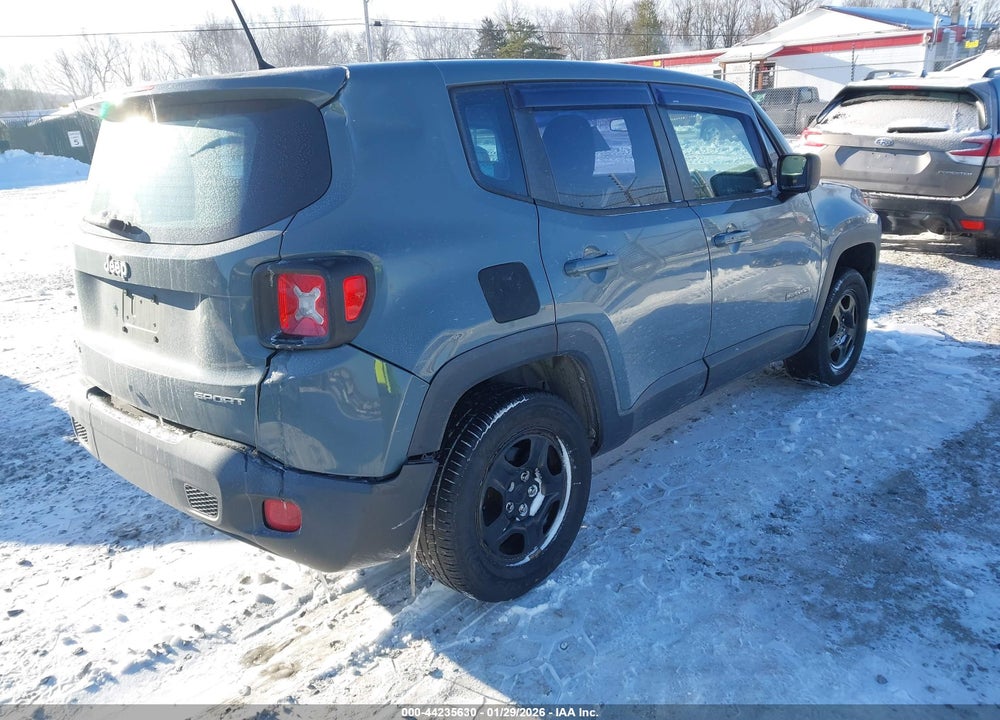 2017 JEEP RENEGADE SPORT 4X4 VIN: ZACCJBAB5HPE98949