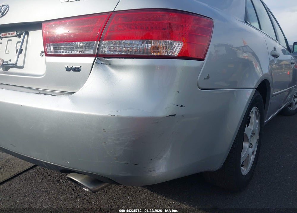 2006 HYUNDAI SONATA GLS V6/LX V6 VIN: 5NPEU46F56H078282