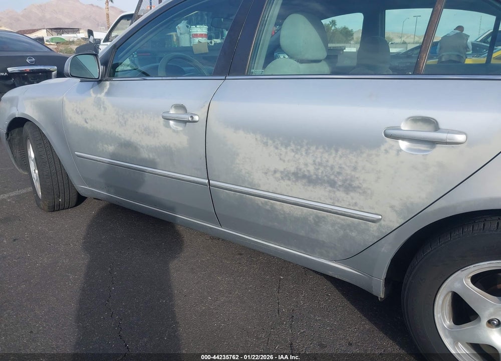 2006 HYUNDAI SONATA GLS V6/LX V6 VIN: 5NPEU46F56H078282