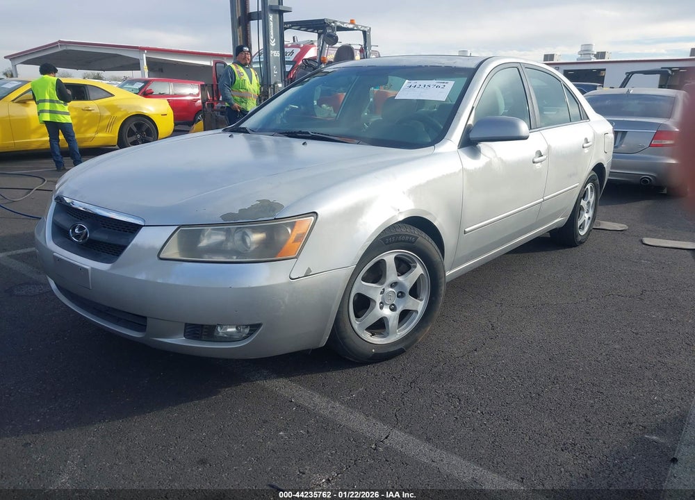 2006 HYUNDAI SONATA GLS V6/LX V6 VIN: 5NPEU46F56H078282