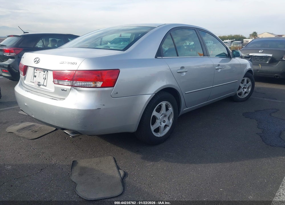 2006 HYUNDAI SONATA GLS V6/LX V6 VIN: 5NPEU46F56H078282