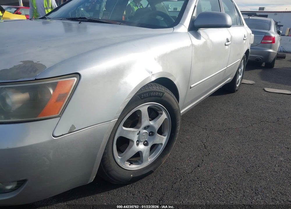 2006 HYUNDAI SONATA GLS V6/LX V6 VIN: 5NPEU46F56H078282