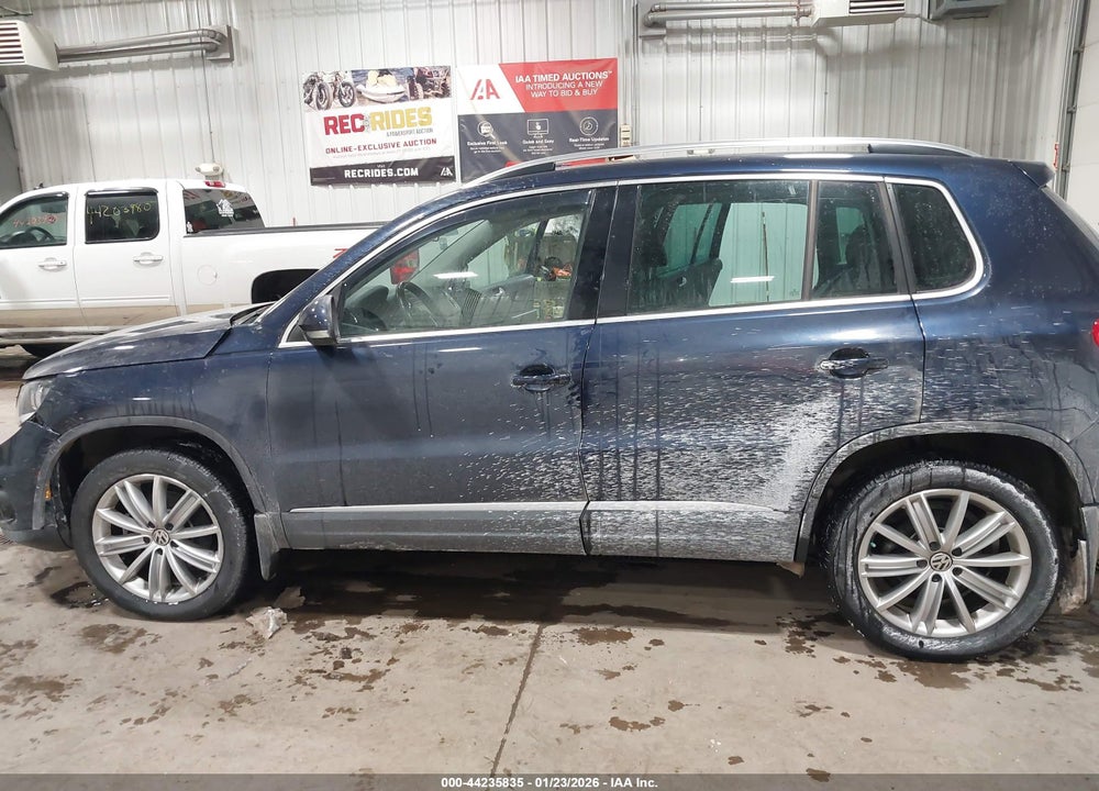 2013 VOLKSWAGEN TIGUAN SE VIN: WVGBV3AX9DW612980
