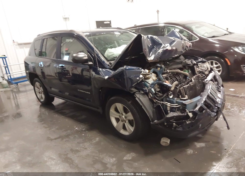 2014 JEEP COMPASS SPORT VIN: 1C4NJDBB0ED880223