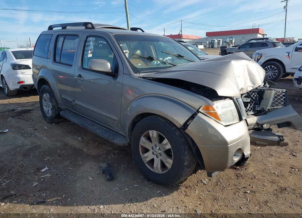 2006 NISSAN PATHFINDER LE VIN: 5N1AR18W96C615948