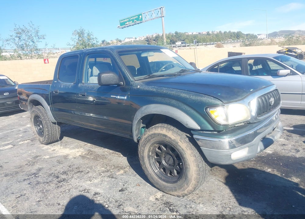 2001 TOYOTA TACOMA PRERUNNER V6 VIN: 5TEGN92N01Z833215