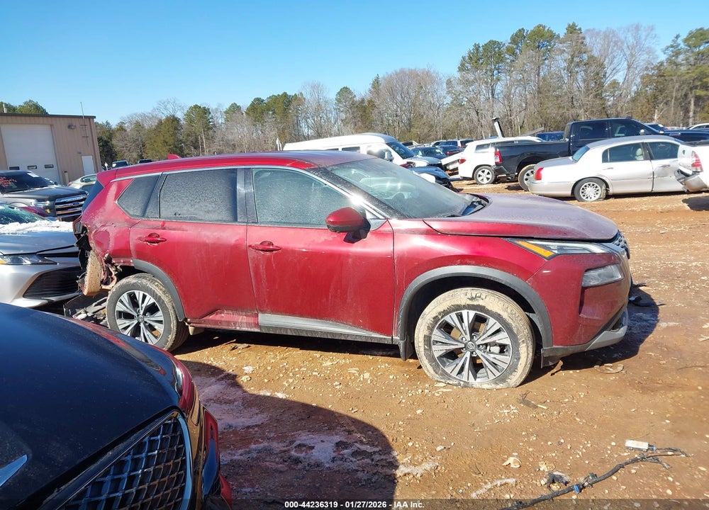 2021 NISSAN ROGUE SV FWD VIN: 5N1AT3BA5MC678102