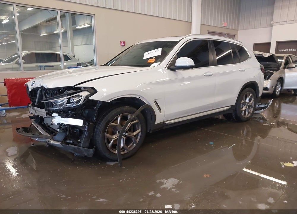 2022 BMW X3 XDRIVE30I VIN: 5UX53DP08N9J11987