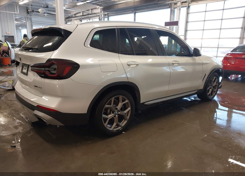 2022 BMW X3 XDRIVE30I VIN: 5UX53DP08N9J11987