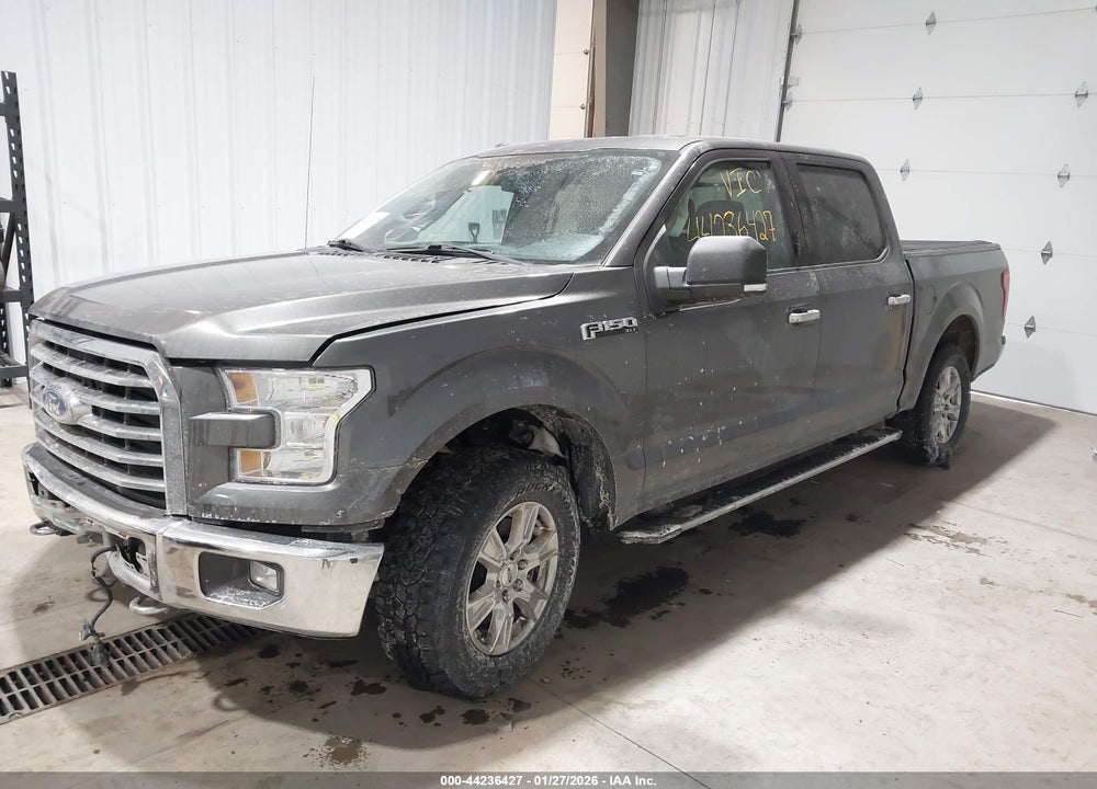 2016 FORD F-150 XLT VIN: 1FTEW1EF7GKD44253