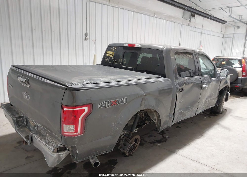 2016 FORD F-150 XLT VIN: 1FTEW1EF7GKD44253
