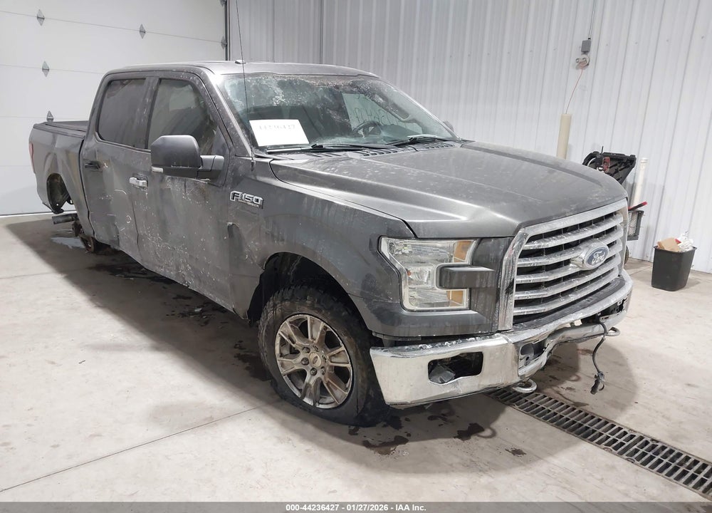 2016 FORD F-150 XLT VIN: 1FTEW1EF7GKD44253