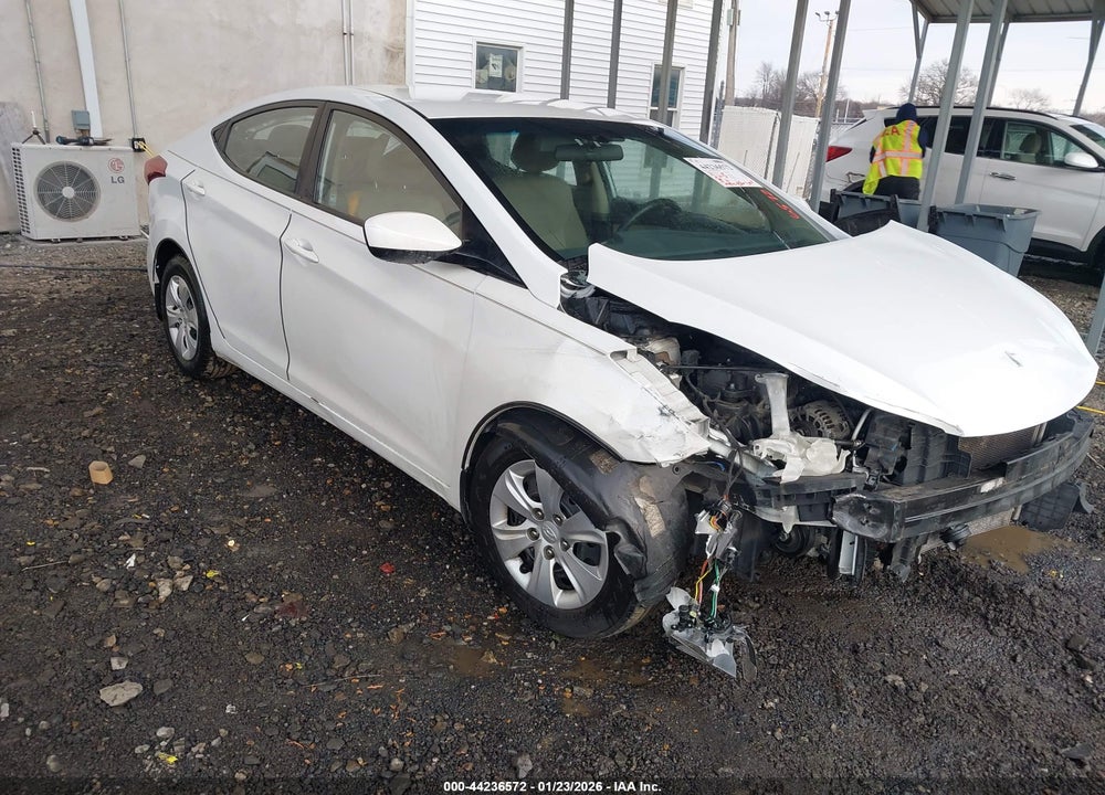2016 HYUNDAI ELANTRA SE VIN: 5NPDH4AE6GH711470