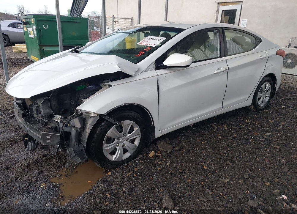 2016 HYUNDAI ELANTRA SE VIN: 5NPDH4AE6GH711470