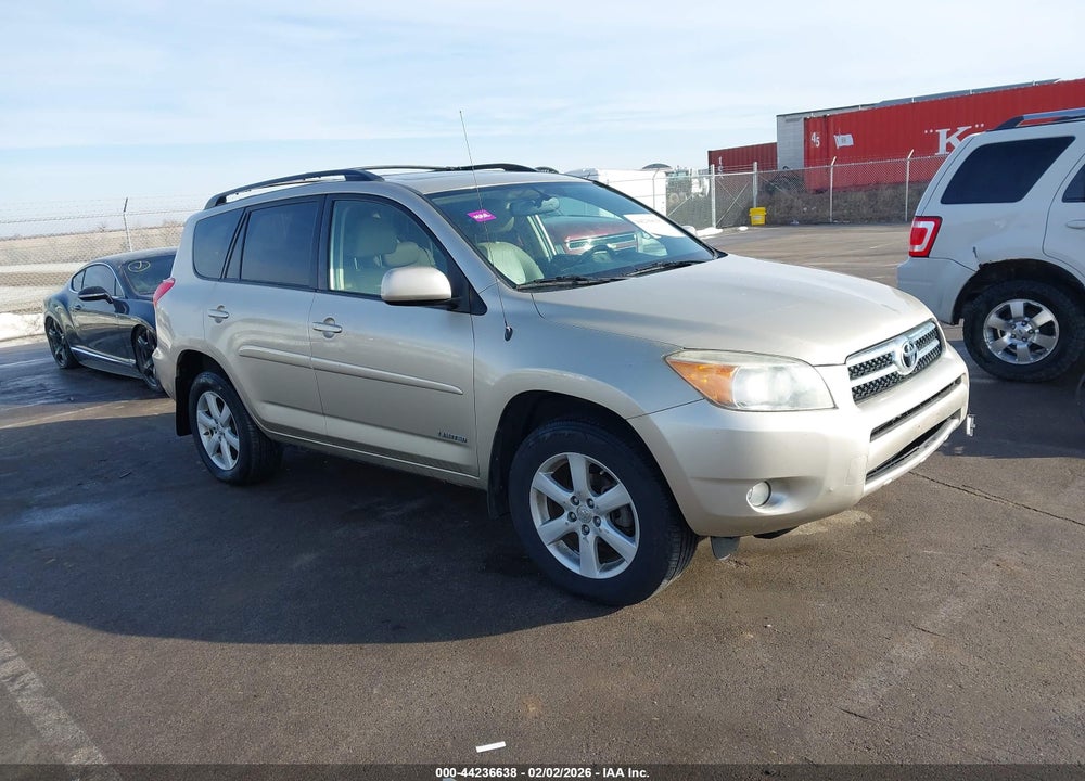 2008 TOYOTA RAV4 LIMITED VIN: JTMBD31V586089324