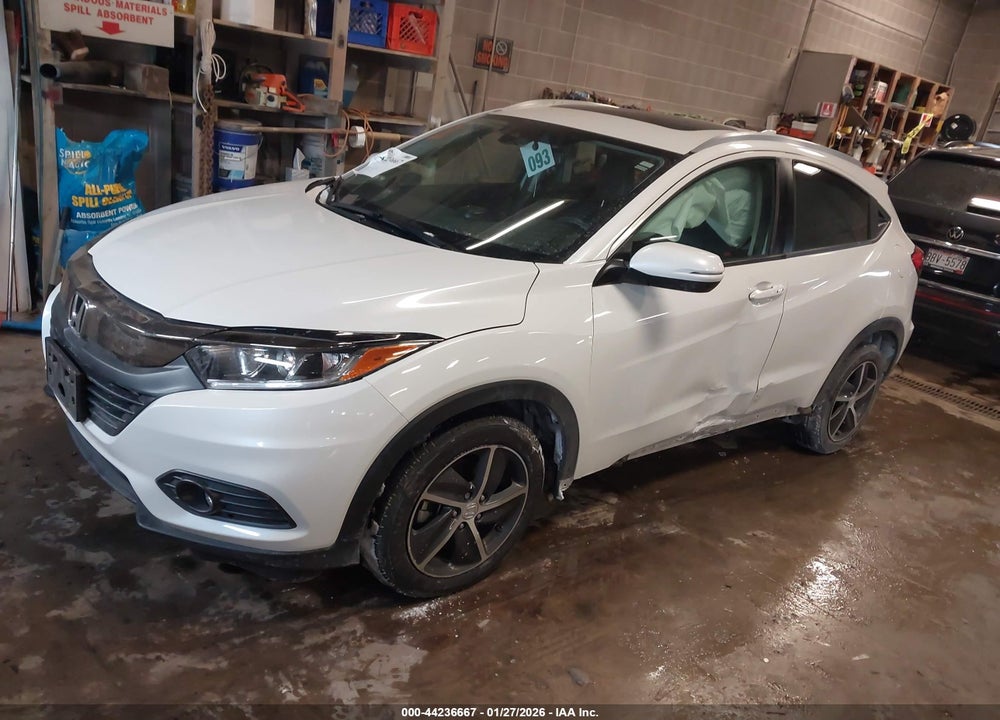 2022 HONDA HR-V AWD EX-L VIN: 3CZRU6H79NM748695