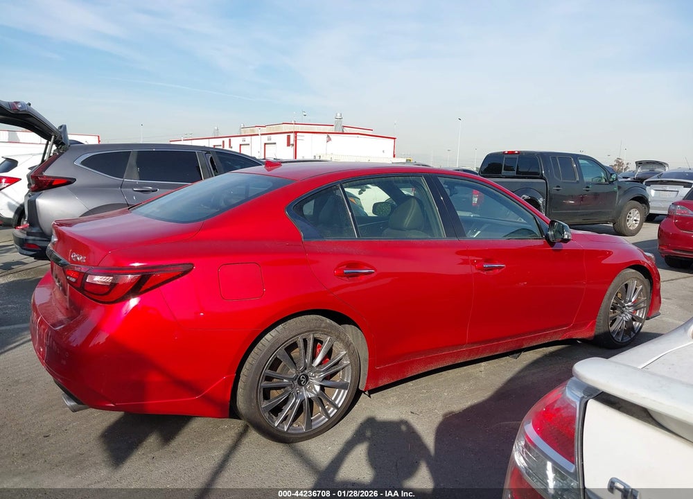 2023 INFINITI Q50 RED SPORT 400 VIN: JN1FV7DP3PM570527