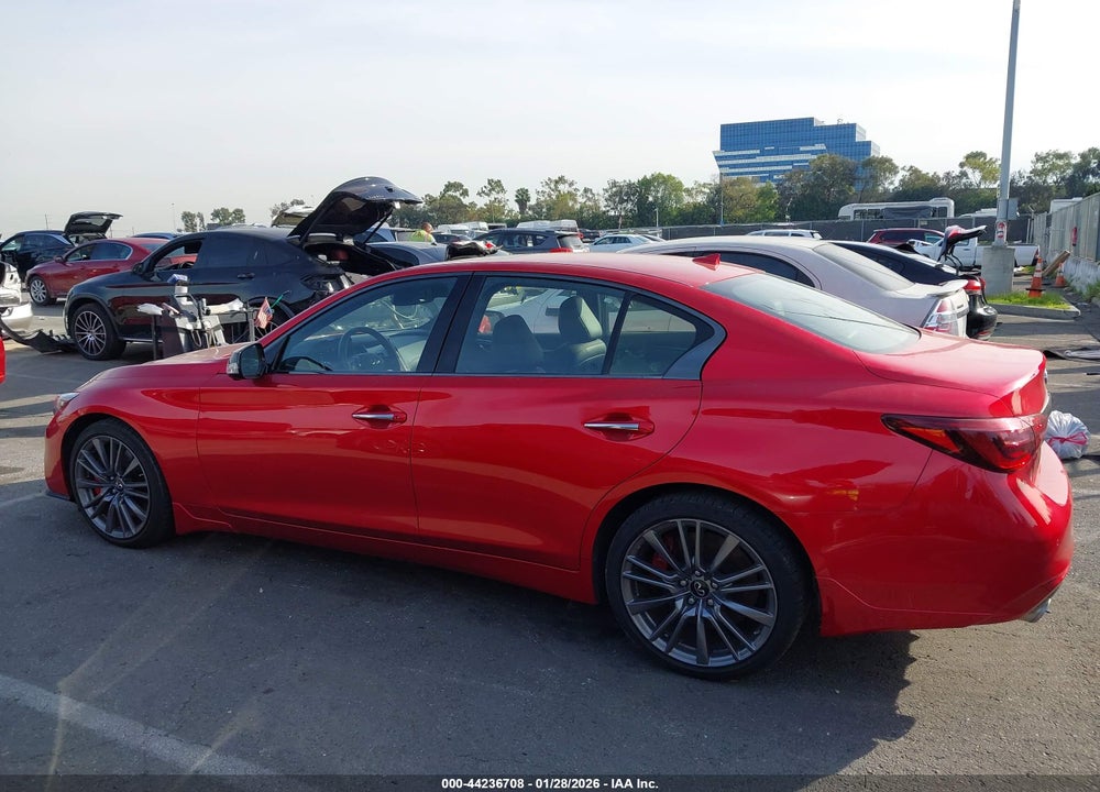2023 INFINITI Q50 RED SPORT 400 VIN: JN1FV7DP3PM570527