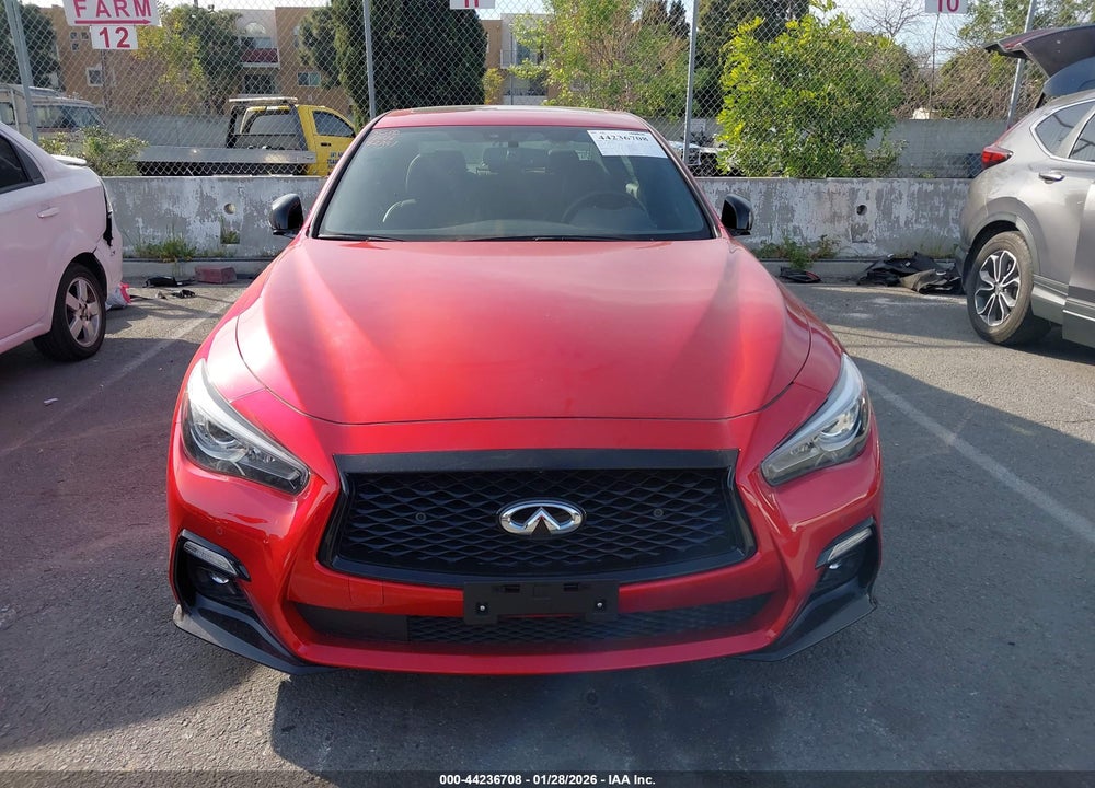 2023 INFINITI Q50 RED SPORT 400 VIN: JN1FV7DP3PM570527