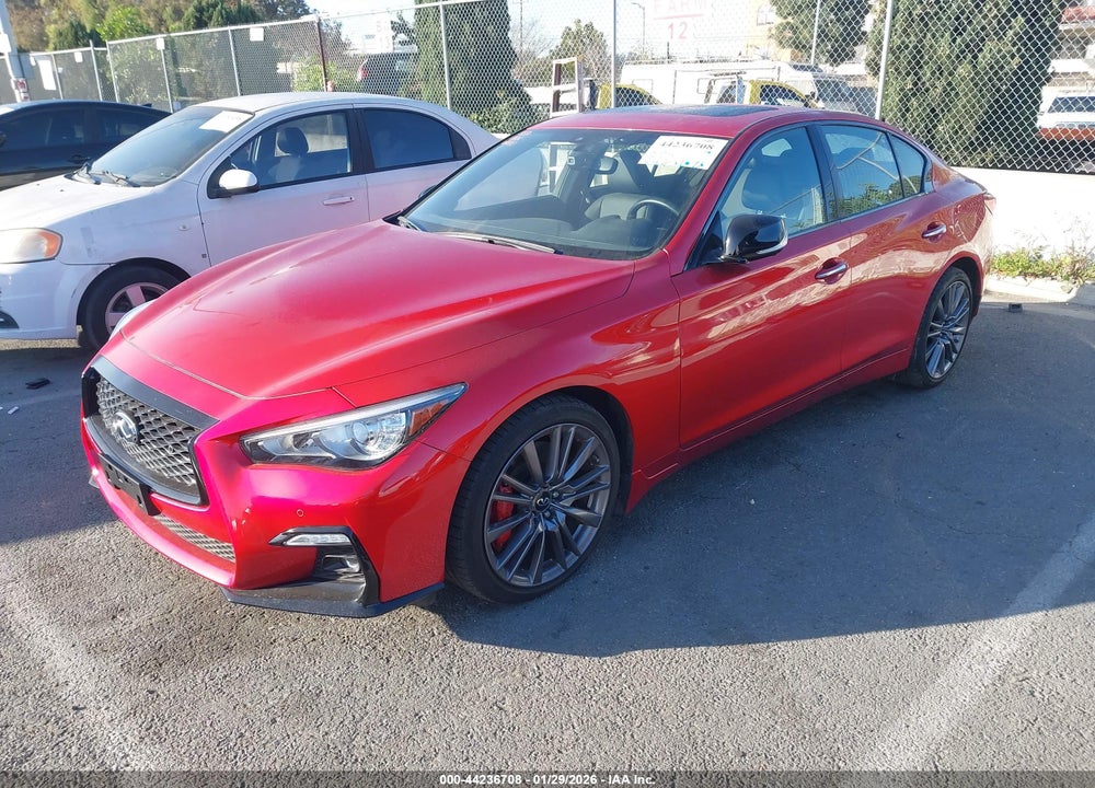 2023 INFINITI Q50 RED SPORT 400 VIN: JN1FV7DP3PM570527