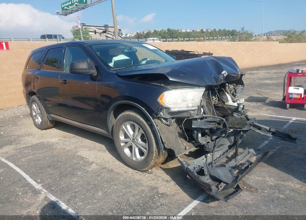 2013 DODGE DURANGO SXT VIN: 1C4RDHAG8DC676206