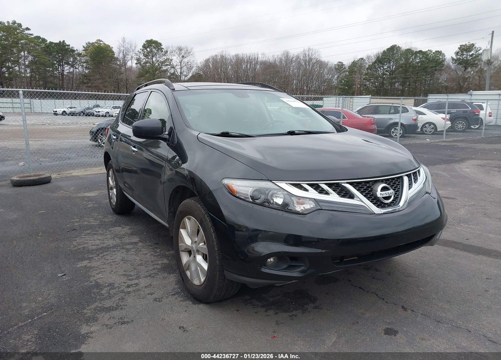 2014 NISSAN MURANO SL VIN: JN8AZ1MW8EW533348