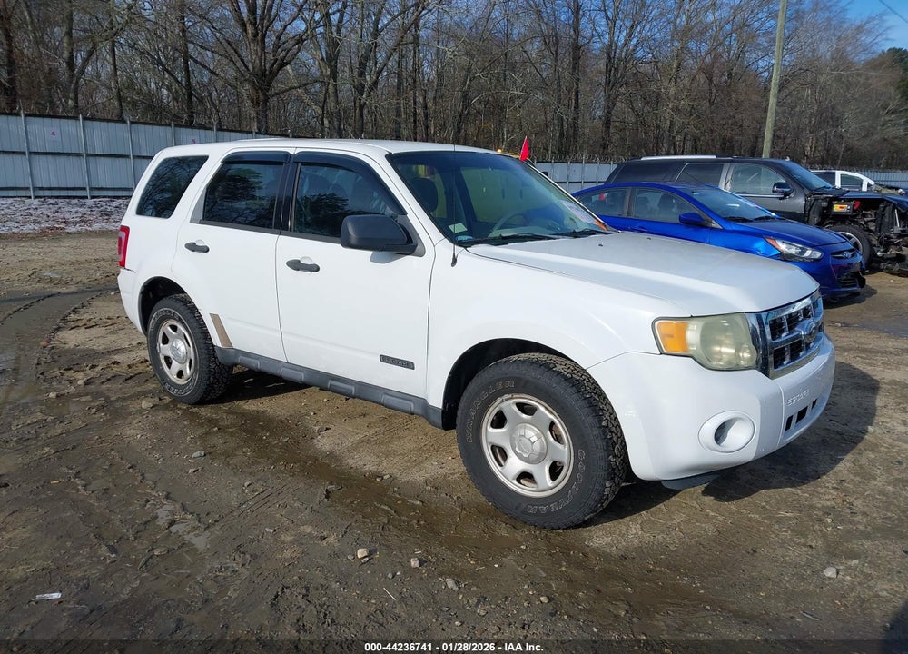 2008 FORD ESCAPE XLS/XLS MANUAL VIN: 1FMCU02Z08KC97540