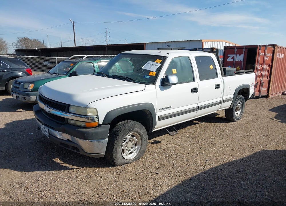 2002 CHEVROLET SILVERADO 2500HD LT VIN: 1GCHK23U02F156580