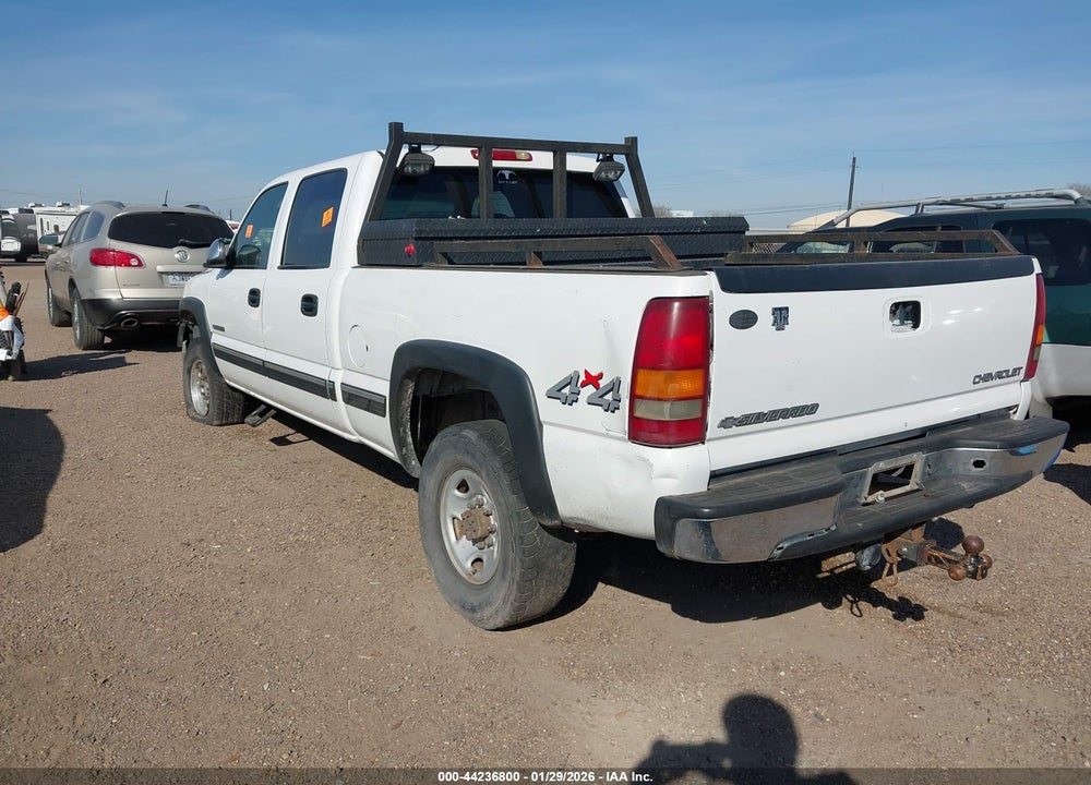 2002 CHEVROLET SILVERADO 2500HD LT VIN: 1GCHK23U02F156580