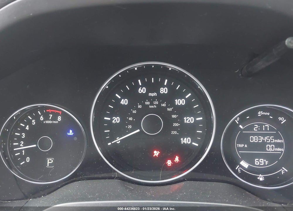 2016 HONDA HR-V LX VIN: 3CZRU5H32GM752775