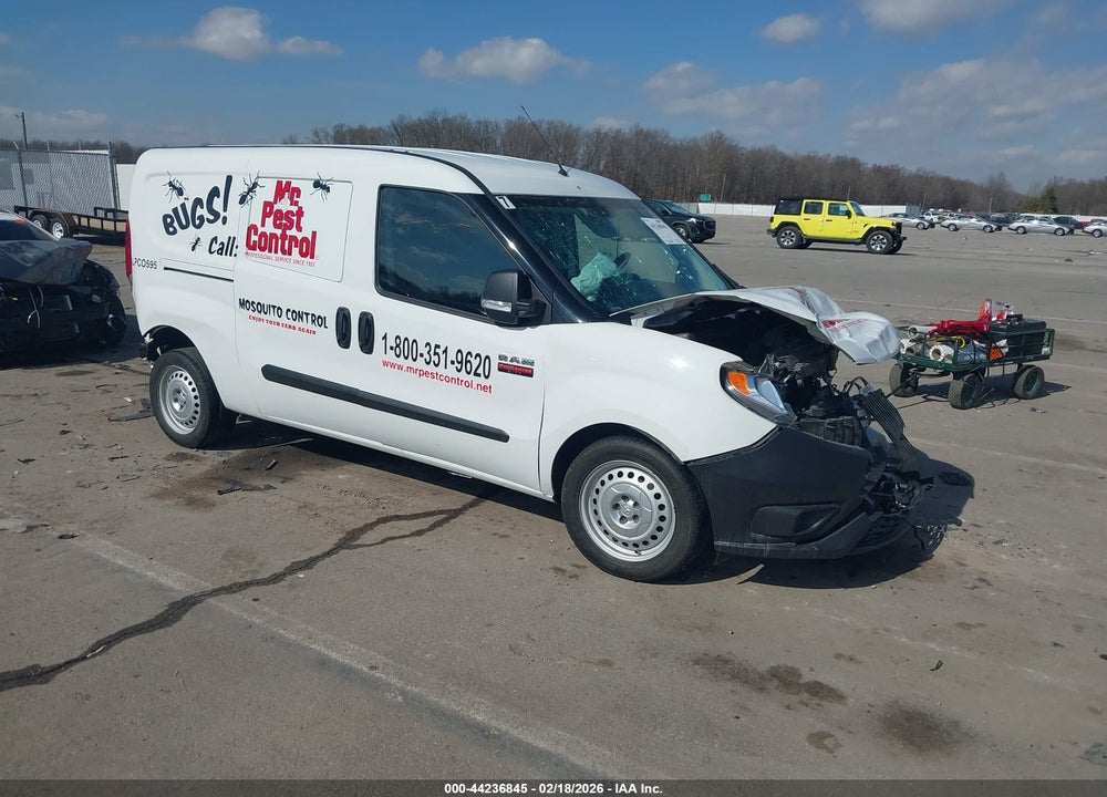 2017 RAM PROMASTER CITY TRADESMAN VIN: ZFBERFAB3H6E47905