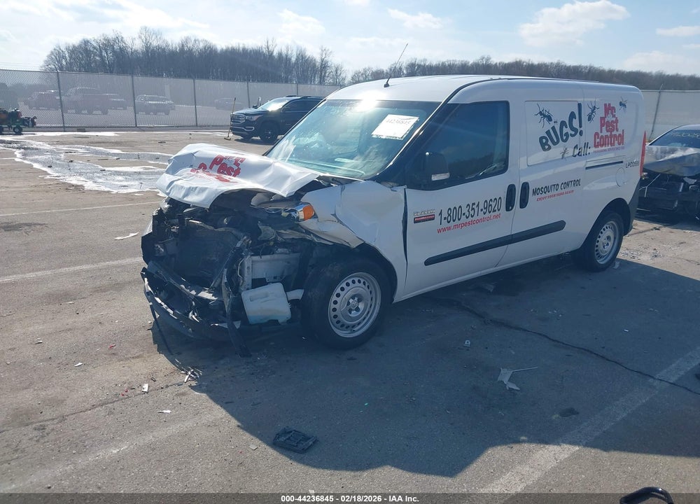 2017 RAM PROMASTER CITY TRADESMAN VIN: ZFBERFAB3H6E47905