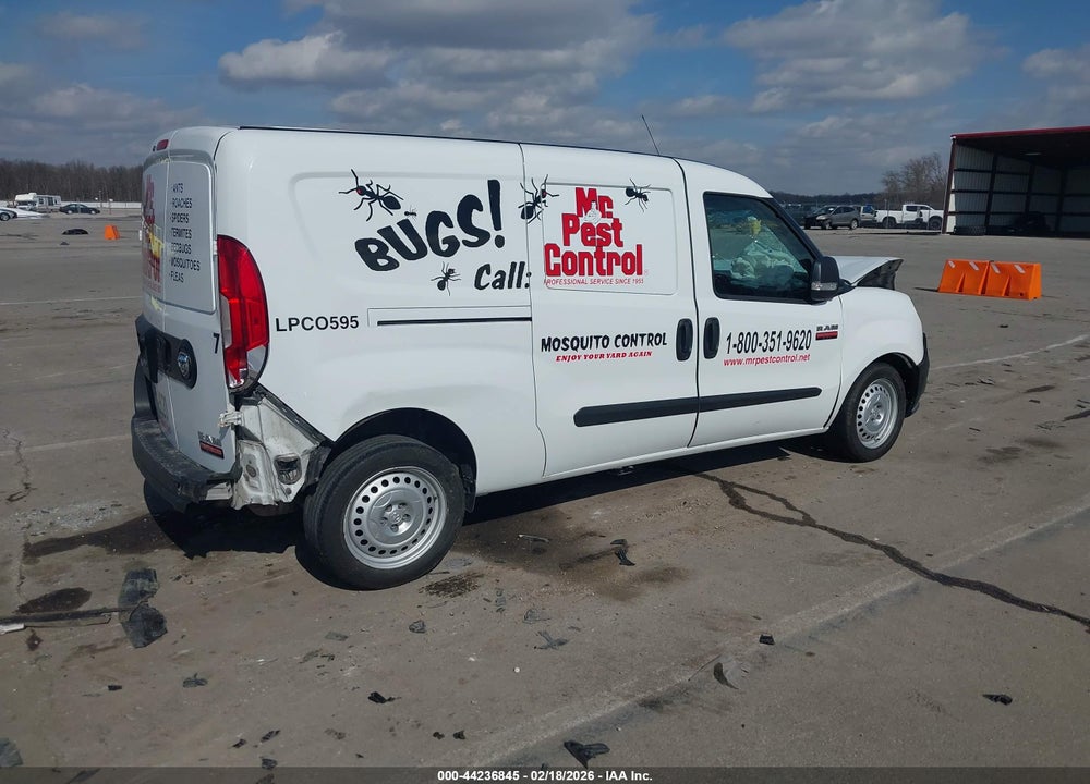 2017 RAM PROMASTER CITY TRADESMAN VIN: ZFBERFAB3H6E47905