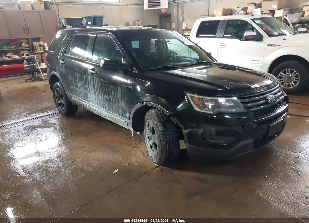 2018 FORD POLICE INTERCEPTOR UTILITY VIN: 1FM5K8AR7JGC43000