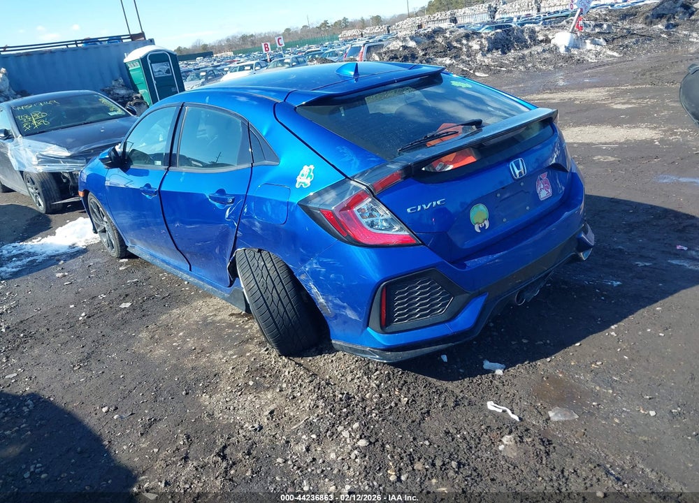 2019 HONDA CIVIC SPORT VIN: SHHFK7H46KU418893