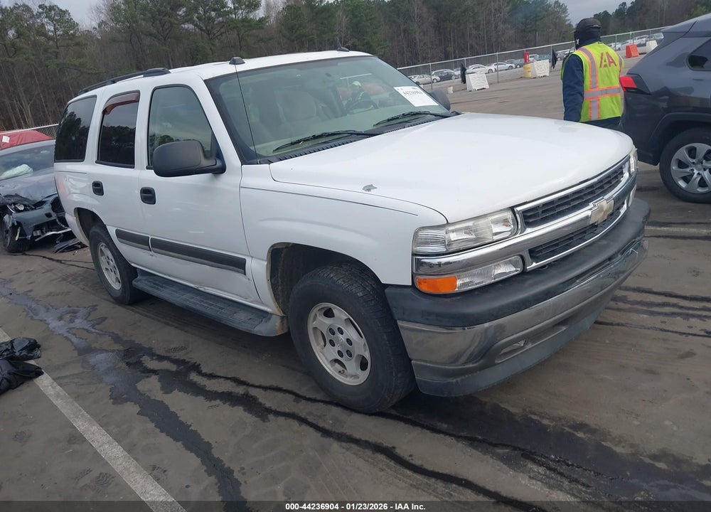 2005 CHEVROLET TAHOE LS VIN: 1GNEC13T65R267937