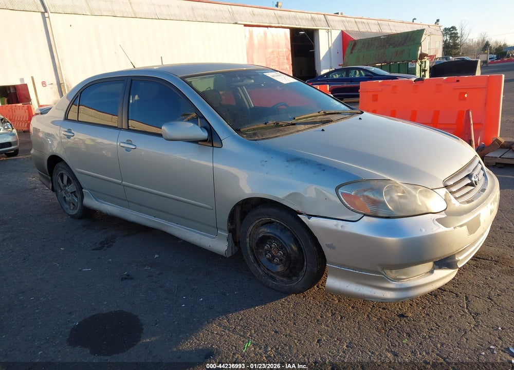 2003 TOYOTA COROLLA S VIN: 2T1BR32E73C148066
