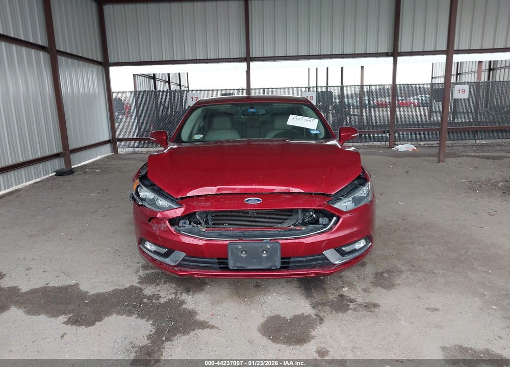 2017 FORD FUSION SE VIN: 3FA6P0H99HR170013