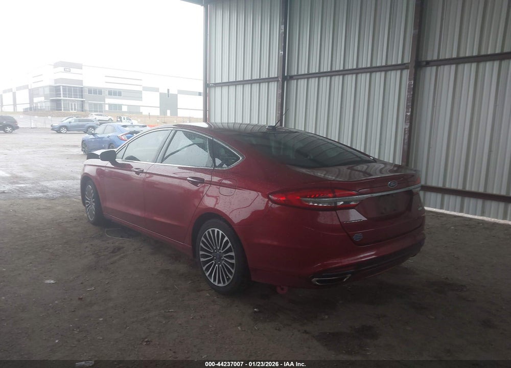 2017 FORD FUSION SE VIN: 3FA6P0H99HR170013