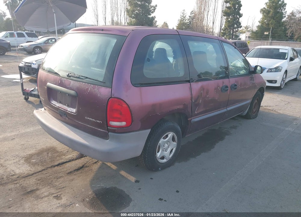 1999 DODGE CARAVAN VIN: 2B4FP25B4XR217169