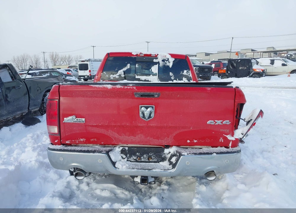 2017 RAM 1500 BIG HORN  4X4 5'7 BOX VIN: 3C6RR7LT7HG668856
