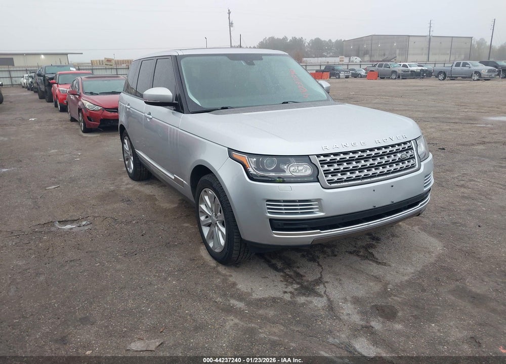 2016 LAND ROVER RANGE ROVER 3.0L V6 SUPERCHARGED HSE VIN: SALGS2VF2GA268692