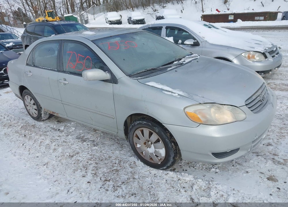 2004 TOYOTA COROLLA LE VIN: JTDBR32E042031218
