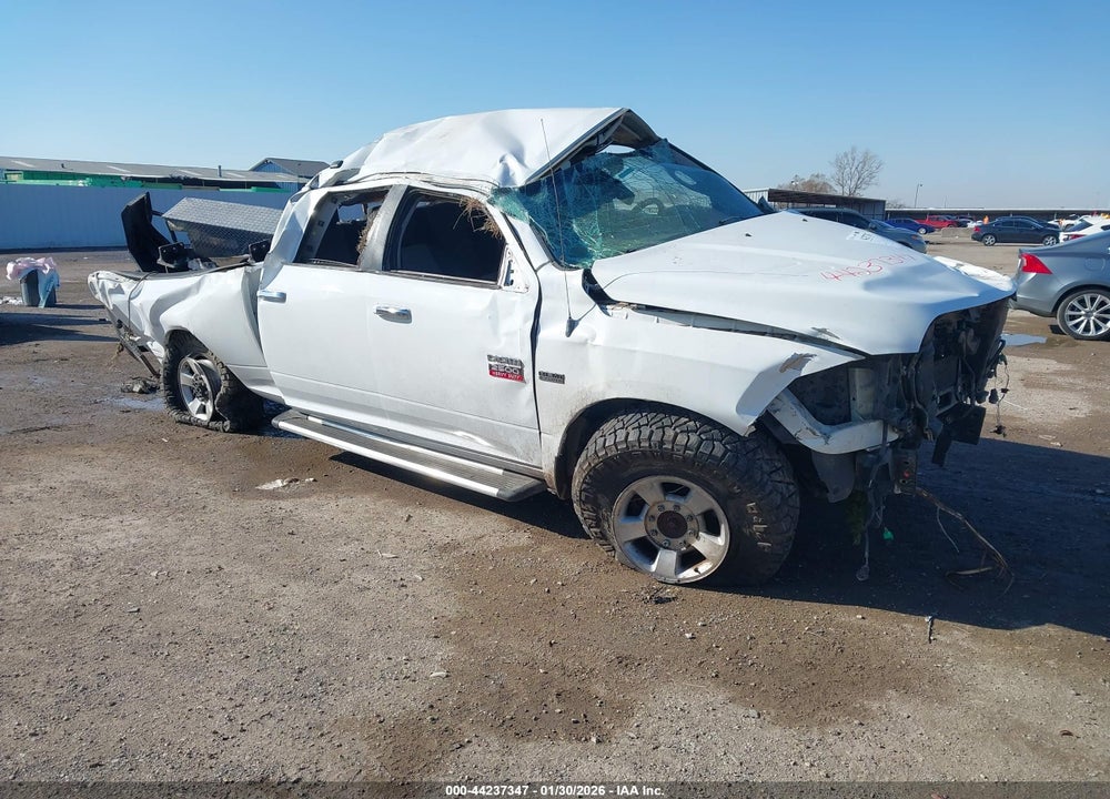 2012 RAM 2500 SLT VIN: 3C6TD5DT8CG326235